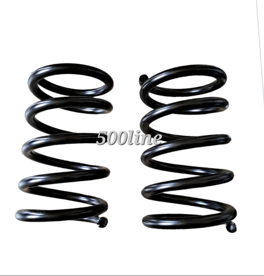 Pair of Fiat 500 NDFLR rear suspension springs – 500line