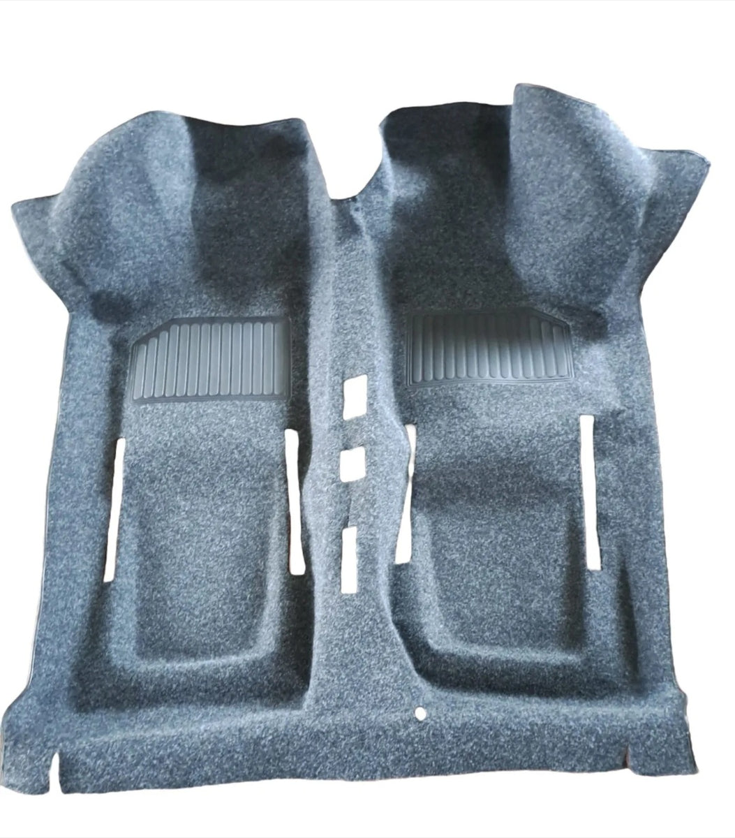 Tappetini Auto Fiat 500 L In Moquette Nera – Set 4 Pezzi Con Clip Fissaggio, Logo Ricamato – Rebeca Shop