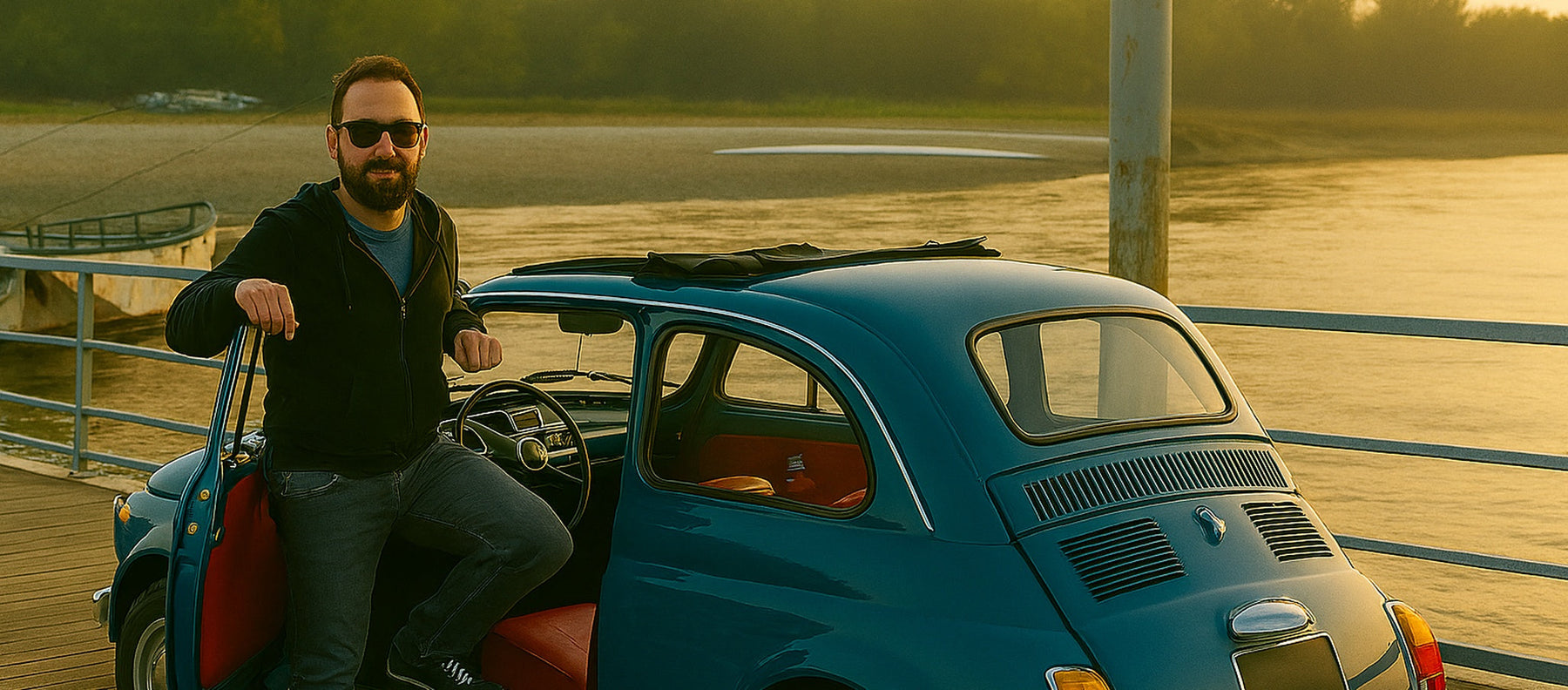 La mia passione piu' grande, Fiat 500 d'epoca