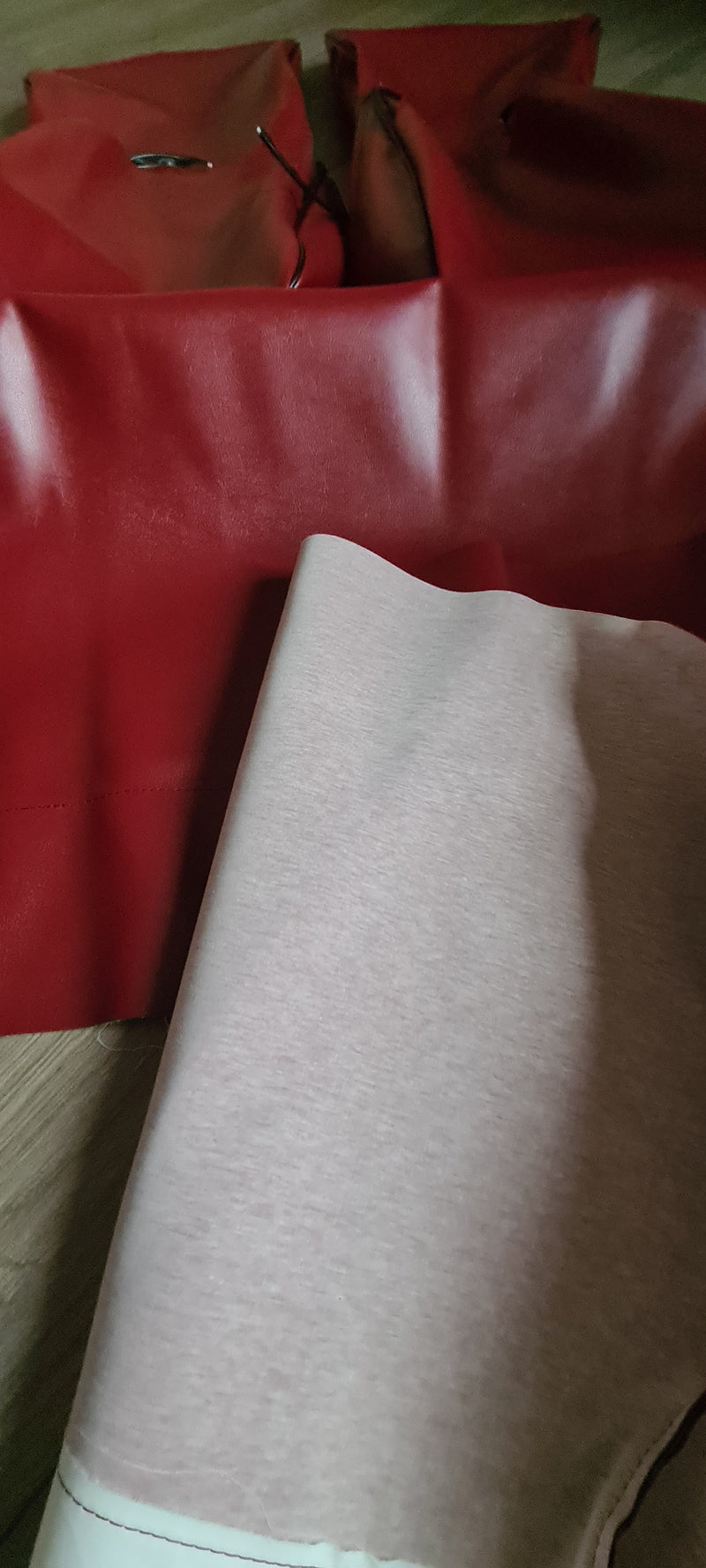 Kit fundas asientos Burdeos Fiat 500 R de época alta calidad