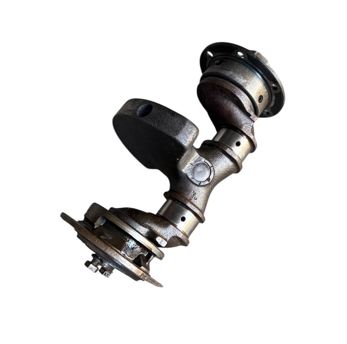 Albero motore Fiat 500 con bronzine di banco e rondella elastica - dettaglio
