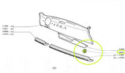 Anello in gomma per piantone sterzo  Fiat 500 N D F L R Giard1