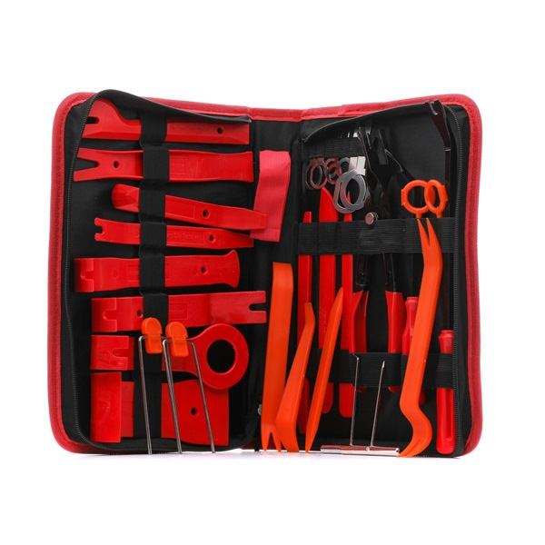 Astuccio con Kit 31 Utensili cunei di montaggio carrozzeria e interni