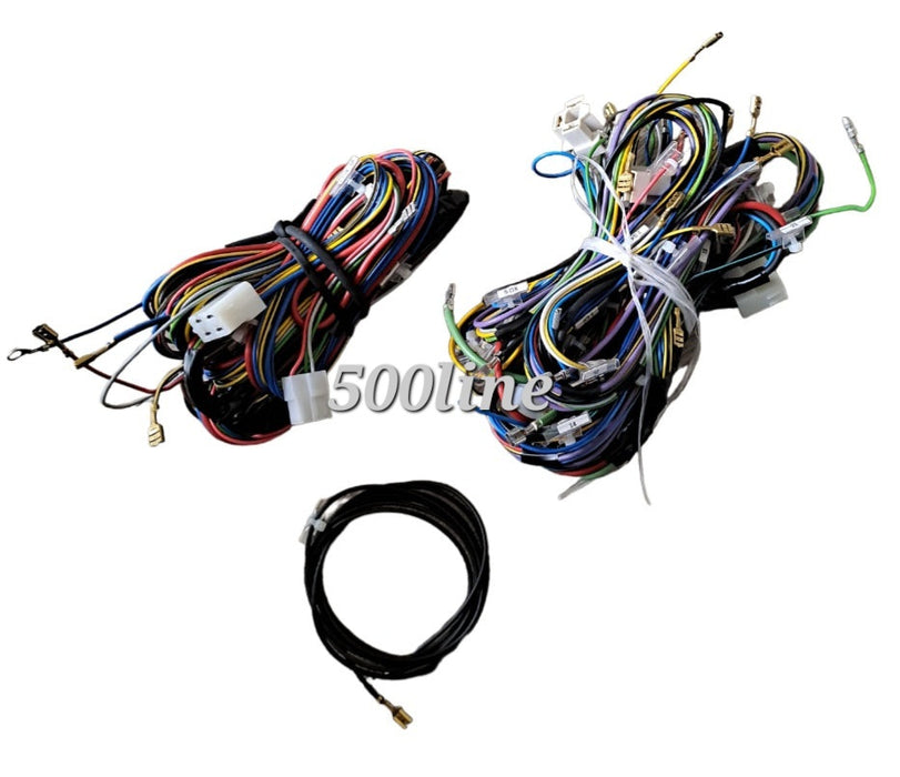 Cablaggio completo Fiat 500 F 2nda serie Alta Qualità impianto elettrico asi, tutoral video 