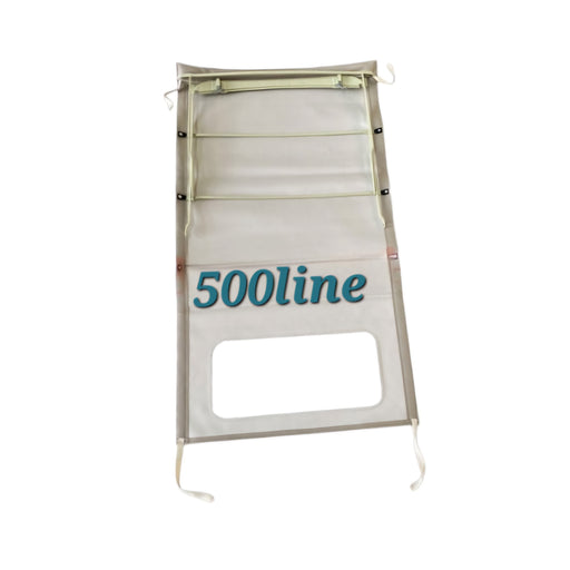 Cappotta lunga completa Fiat 500 N D con lunotto colore Beige