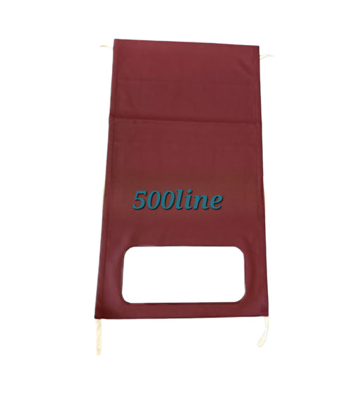 Cappotta lunga completa Fiat 500 N D con lunotto colore Bordeaux alta ualita' trasformabile