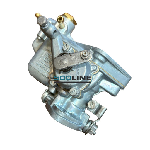 Carburatore da 28 mm con sistema di ricircolo benzina, originariamente progettato per la Fiat 126P polacca e perfettamente adattabile alle Fiat 500 d'epoca. Questo componente garantisce un'alimentazione ottimale del motore, migliorando la risposta dell'acceleratore e l'efficienza complessiva. Ideale per chi desidera mantenere l'autenticità del veicolo senza compromessi sulle prestazioni. Una soluzione affidabile per restauri e manutenzioni di qualità su vetture classiche italiane.