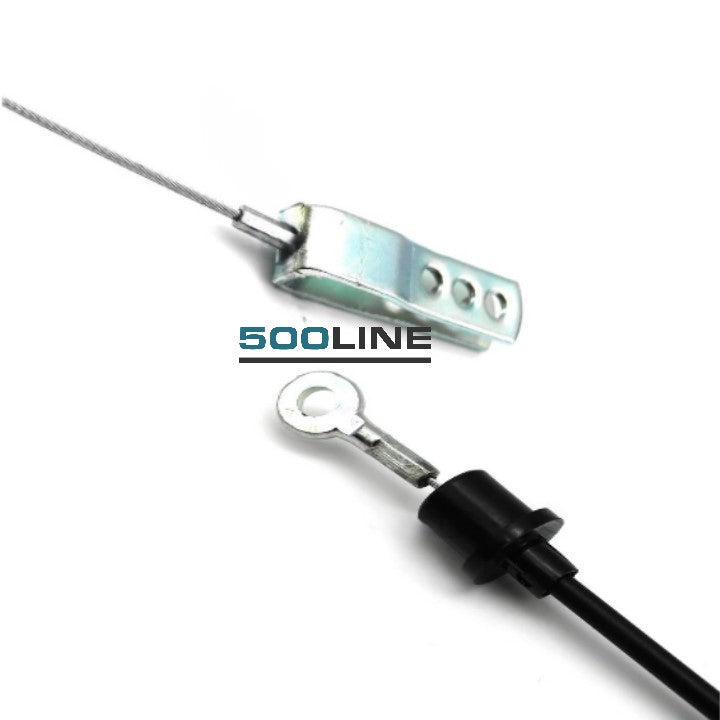 Cavo comando motorino avviamento Fiat 500 Giardiniera base F attacco ad occhiello 1320mm 