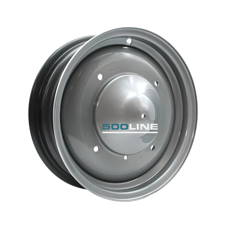 Cerchio omologato in metallo Fiat 500 N D Bianchina 3.5 x 12"