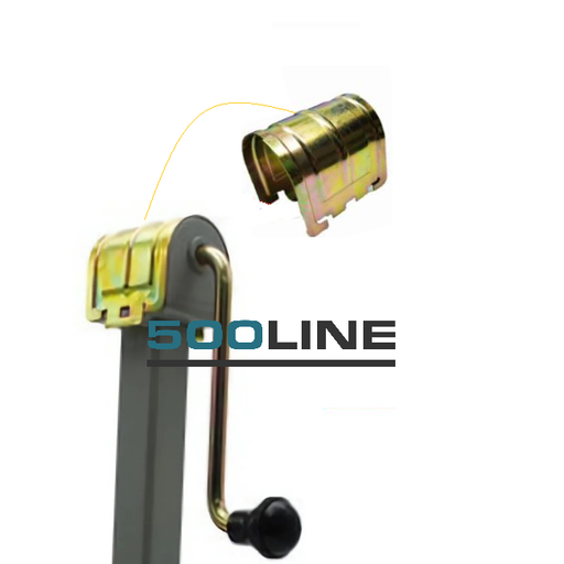 Coperchio tappo cric come originale Fiat 500 d'epoca  come originale 