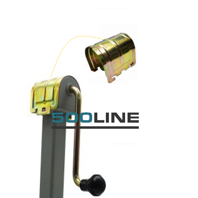 Coperchio tappo cric come originale Fiat 500 d'epoca  come originale 