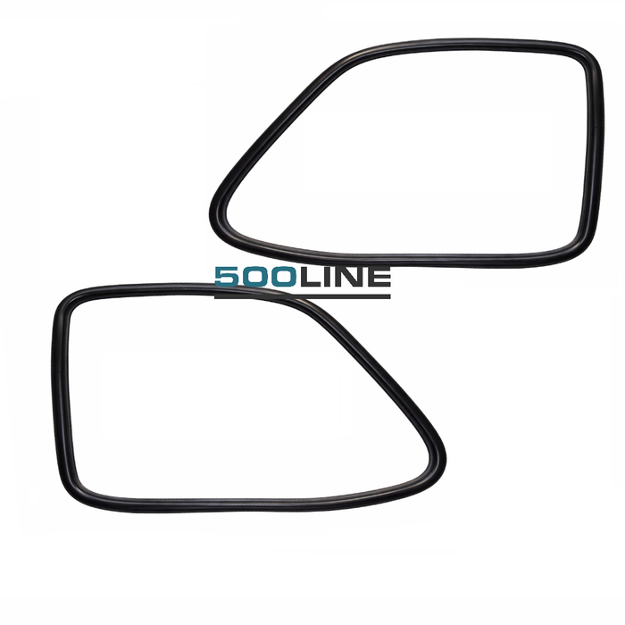 Coppia guarnizioni vetro posteriore laterale SX+DX – Fiat 126