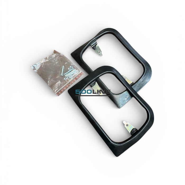 Coppia Cornice Faro Anteriore Antifurto Fiat 126 – Ricambio d'Epoca 