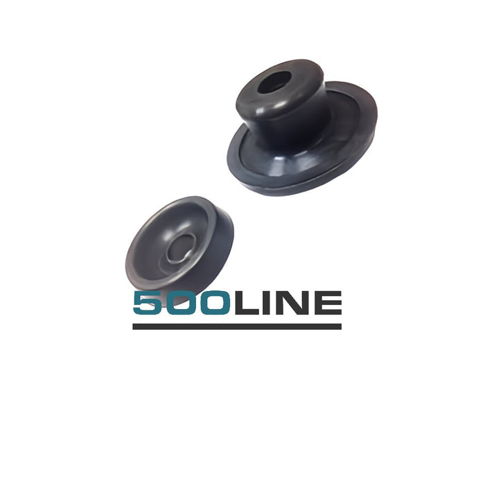 Coppia Gommini Tamponi supporto motore Fiat 500 Giardiniera ricambi per la tua Giardiniera non Giardinetta Fiat o Atobianchi