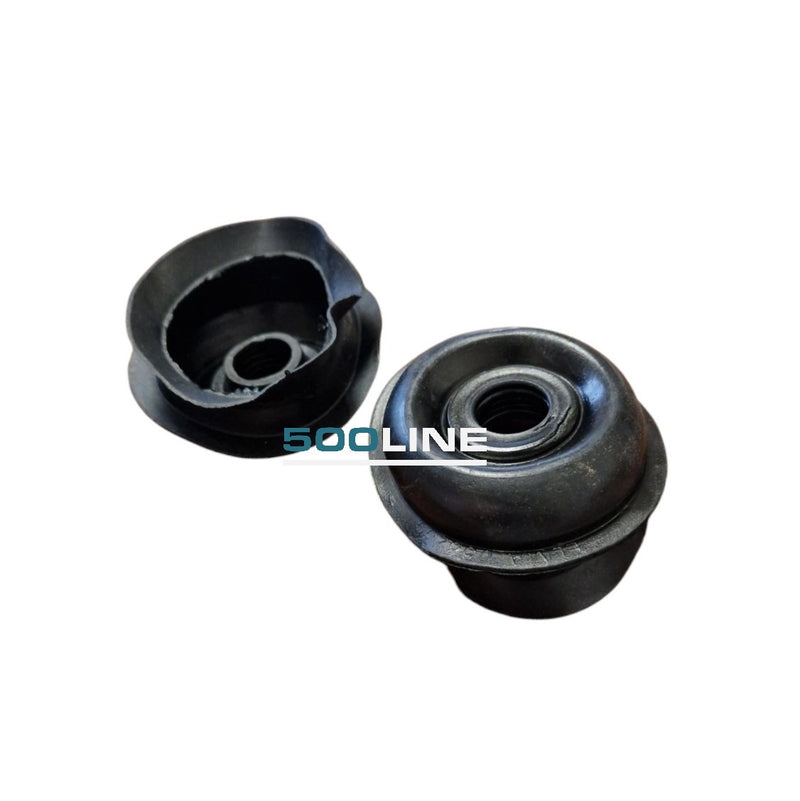 Coppia cuffie protezione lampada faro Anteriore Fiat 500 alta qualità 