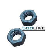 Coppia dadi fissaggio staffa e coppia braccetti sospensione anteriore Fiat 500R 126