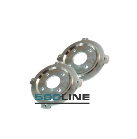 Coppia distanziali ruote anteriori per modifica freni a disco Fiat 500 126 d'epoca cambiare l'impianto frenante alla tua Fiat 500 dell'epoca