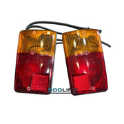 Coppia fanali completi di Portalampade Fiat 126 alta qualità