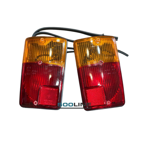 Coppia fanali completi di Portalampade Fiat 126 alta qualità