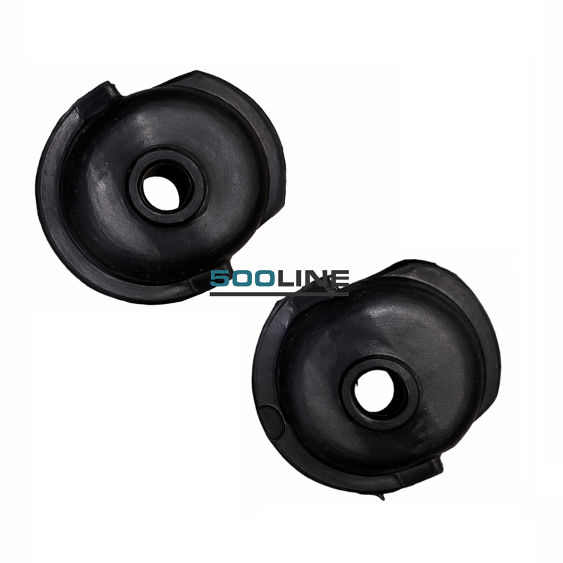 Coppia gommini cappucci cuffiette contorno candela convogliatore aria – Fiat 500 / 126 impedisce di far uscire l'aria di raffreddamento motore