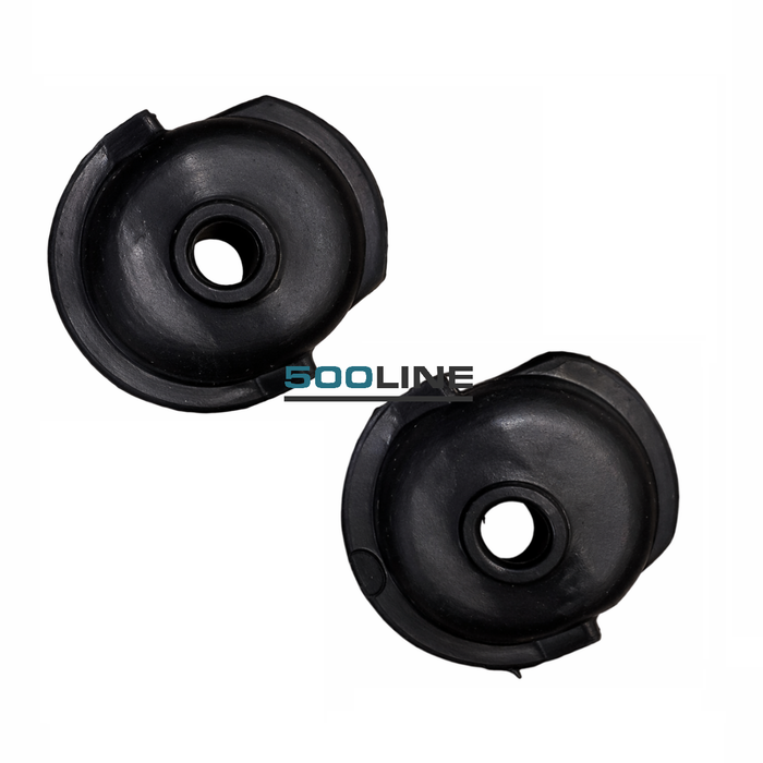 Coppia gommini cappucci cuffiette contorno candela convogliatore aria – Fiat 500 / 126 impedisce di far uscire l'aria di raffreddamento motore