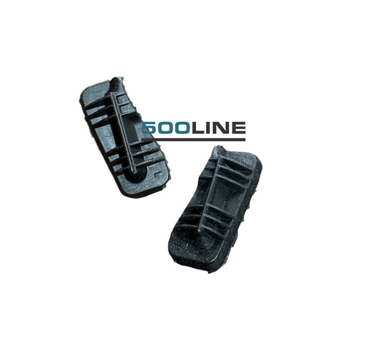 Coppia gommini leva freno a mano Fiat 500 Giardiniera 600 126 epoca