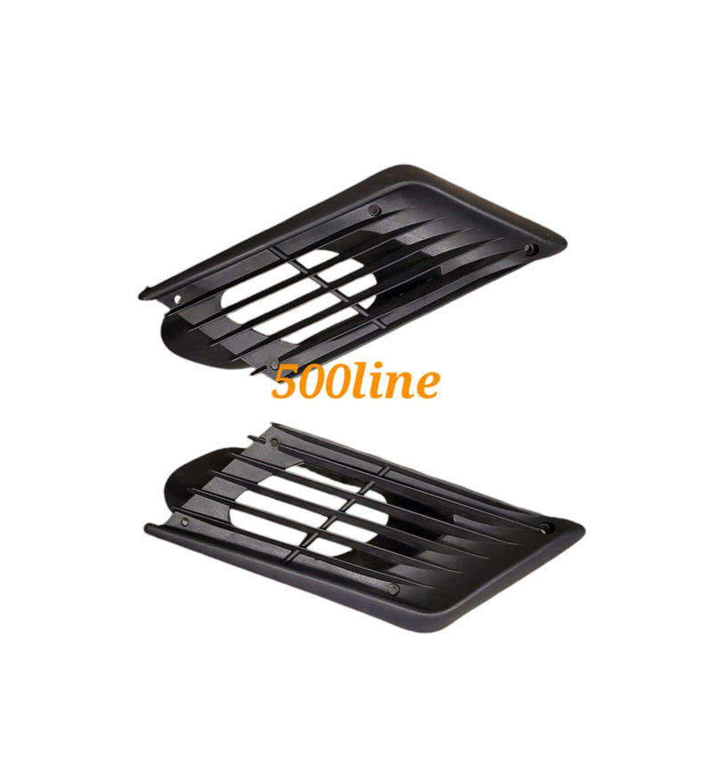 Coppia griglie prese d'aria posteriori laterali Fiat 126 bis
Queste griglie prese d'aria posteriori laterali sono realizzate in plastica di alta qualità, garantendo resistenza e durata nel tempo. Non solo doneranno un tocco estetico allo storico modello Fiat 126bis, ma miglioreranno anche le prestazioni del veicolo. Un componente indispensabile per gli amanti delle auto classiche.

500line
