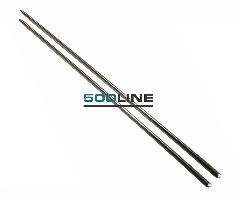 Coppia modanature in alluminio parafango posteriore – Fiat 500 Giardiniera base D