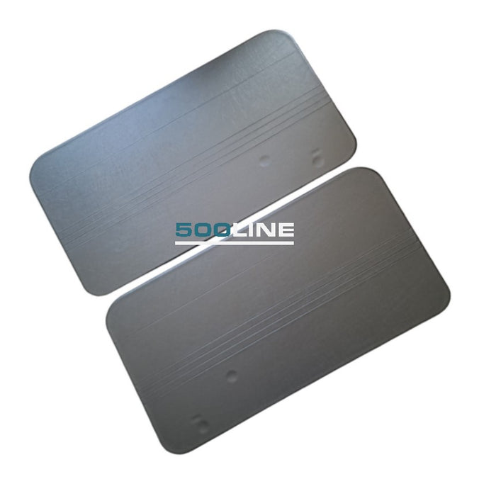 Coppia pannelli porta anteriore destro e sinistro colore nero Fiat 500 F