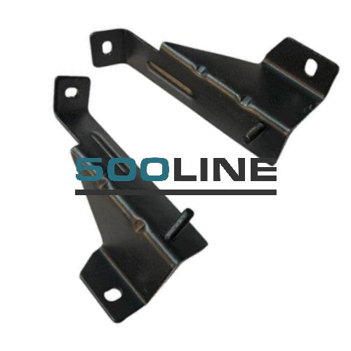Coppia staffe paraurti posteriore Fiat 126