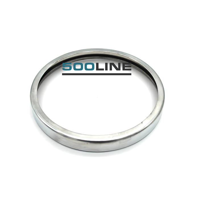 Cornice ghiera Faro in alluminio Fiat 500 N dal 1957 d'epoca tipo stretto