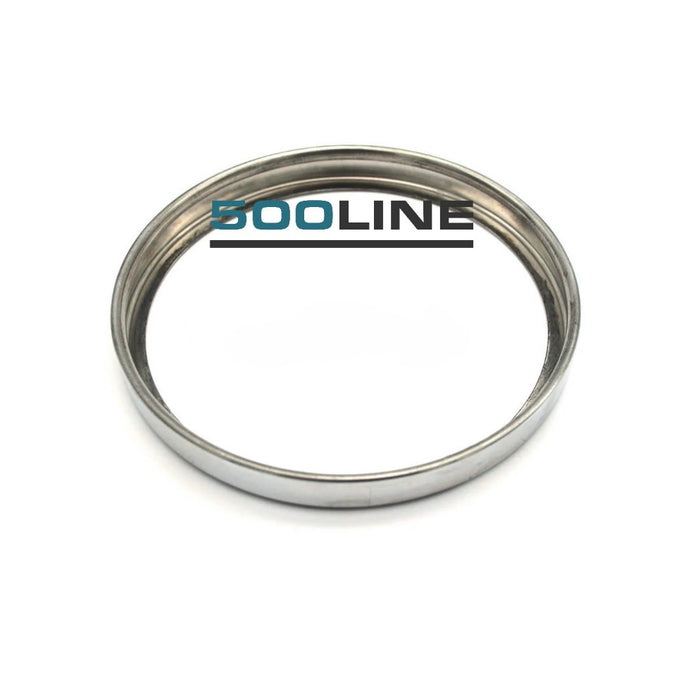 Cornice ghiera Faro in alluminio Fiat 500 N dal 1957 d'epoca tipo stretto