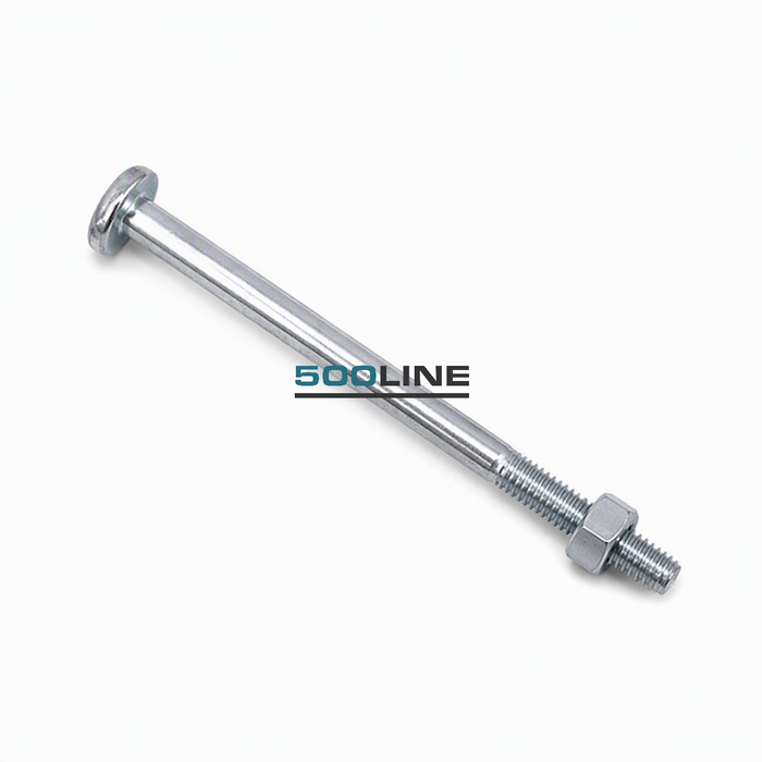 Bullone Lungo Cromato con Dado Fissaggio Paraurto Fiat 500 L con Tubolare