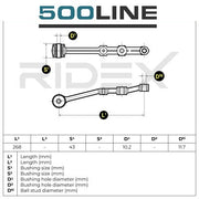 braccettBraccio Oscillante Sospensione Ruota Anteriore Fiat Panda 141  