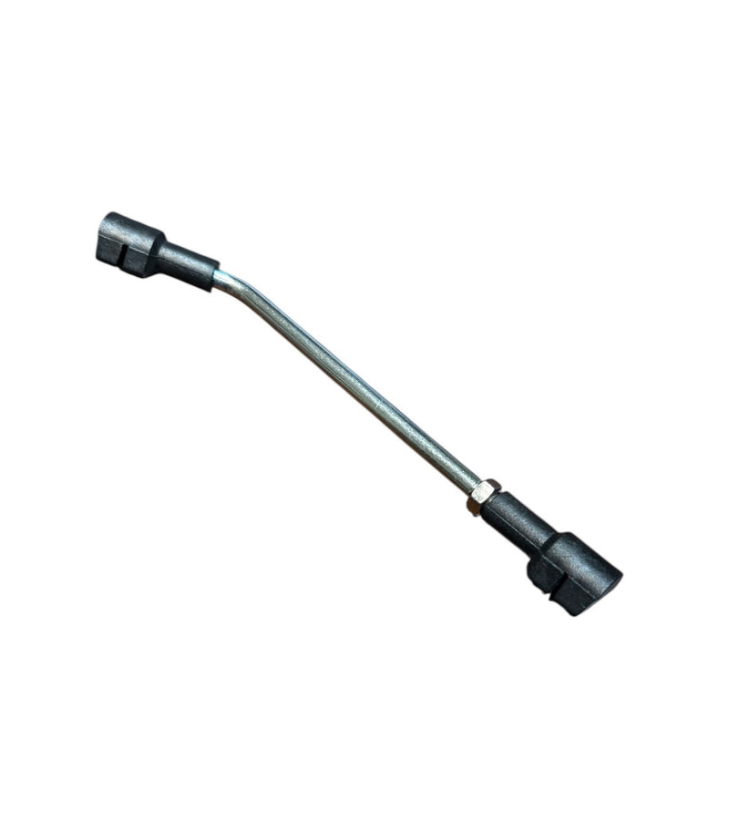 Levier de tringlerie d’accélérateur Fiat 126 EXL, fixation par rotule