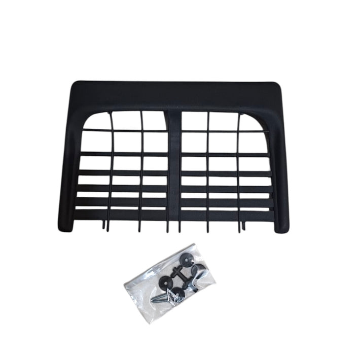 Griglia Presa aria in plastica nera cofano anteriore Fiat Panda 141