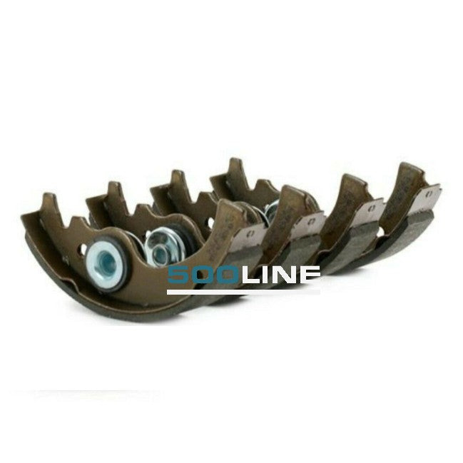 Ganasce freno compatibili Fiat 500 D F L R 126 epoca, sistema frenante anteriore e posteriore"

