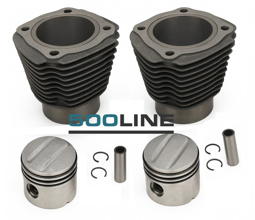 Gruppo termico potenziamento motore Fiat 500 70mm 540cc alta qualita'