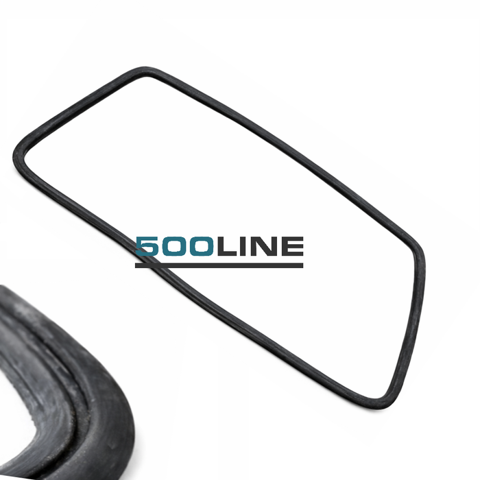 Guarnizione Parabrezza Fiat 126 con fessura Inserto Cromato