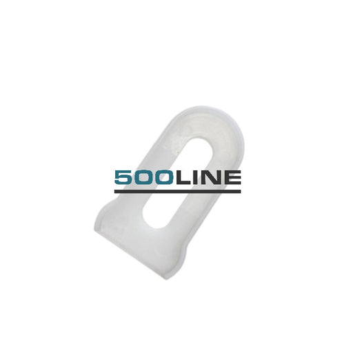 Guarnizione in gomma BIANCA per distanziale paraurti Fiat 500 F L R restauro auto d'epoca come la vecchia fiat 500