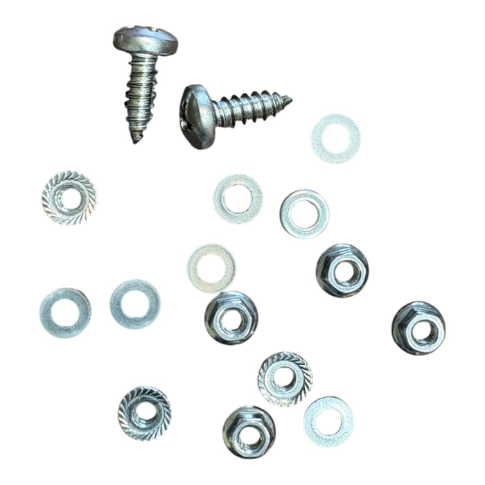 Kit montaggio Asta posteriore perni zincati Fiat 500 F L R