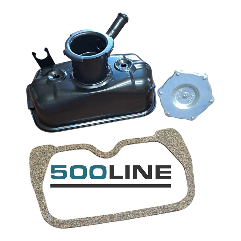 Kit de cache-culbuteurs avec ailettes, joint et bouchon d’huile pour Fiat 500 et 126