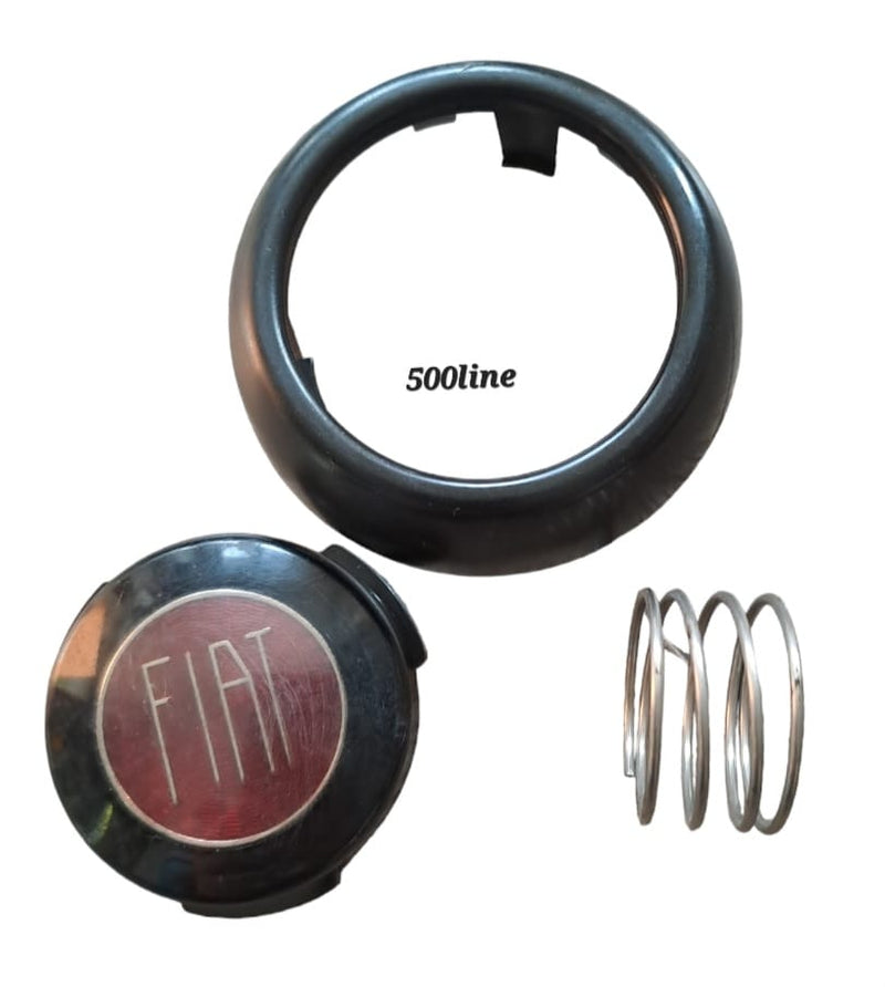 Botón de claxon completo para Fiat 500 L clásico