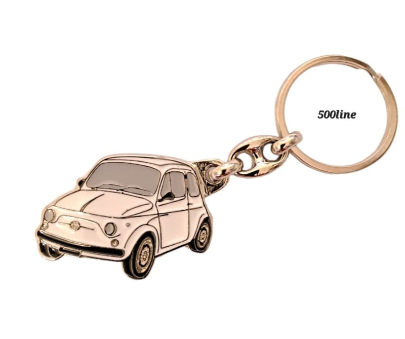 Llavero Fiat 500 en varios colores