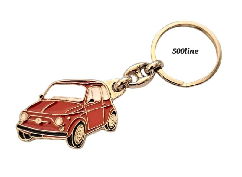 Llavero Fiat 500 en varios colores
