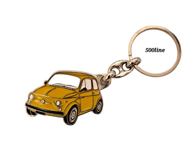 Llavero Fiat 500 en varios colores