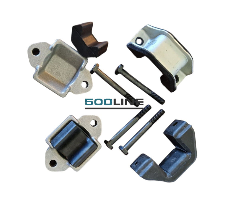 Super Kit completo supporti Balestra Fiat 500 126 d'epoca