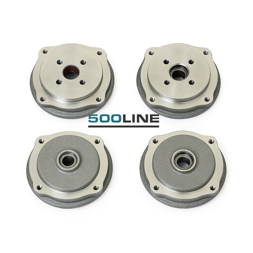 Kit 4 tamburi Fiat 500 D F L R 126 epoca alta qualita' Kit 4 Tamburi Freno Fiat 500 F L R – Ricambi Originali Alta Qualità