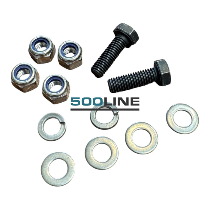 Kit Bulloneria Fissaggio Marmitta Fiat 500 e 126 alta qualità resistenza top