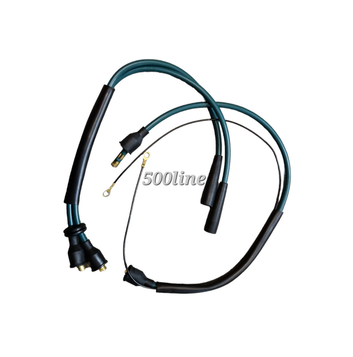 Kit Cavi candele Accensione 500 Giardiniera Alta Qualità verdi